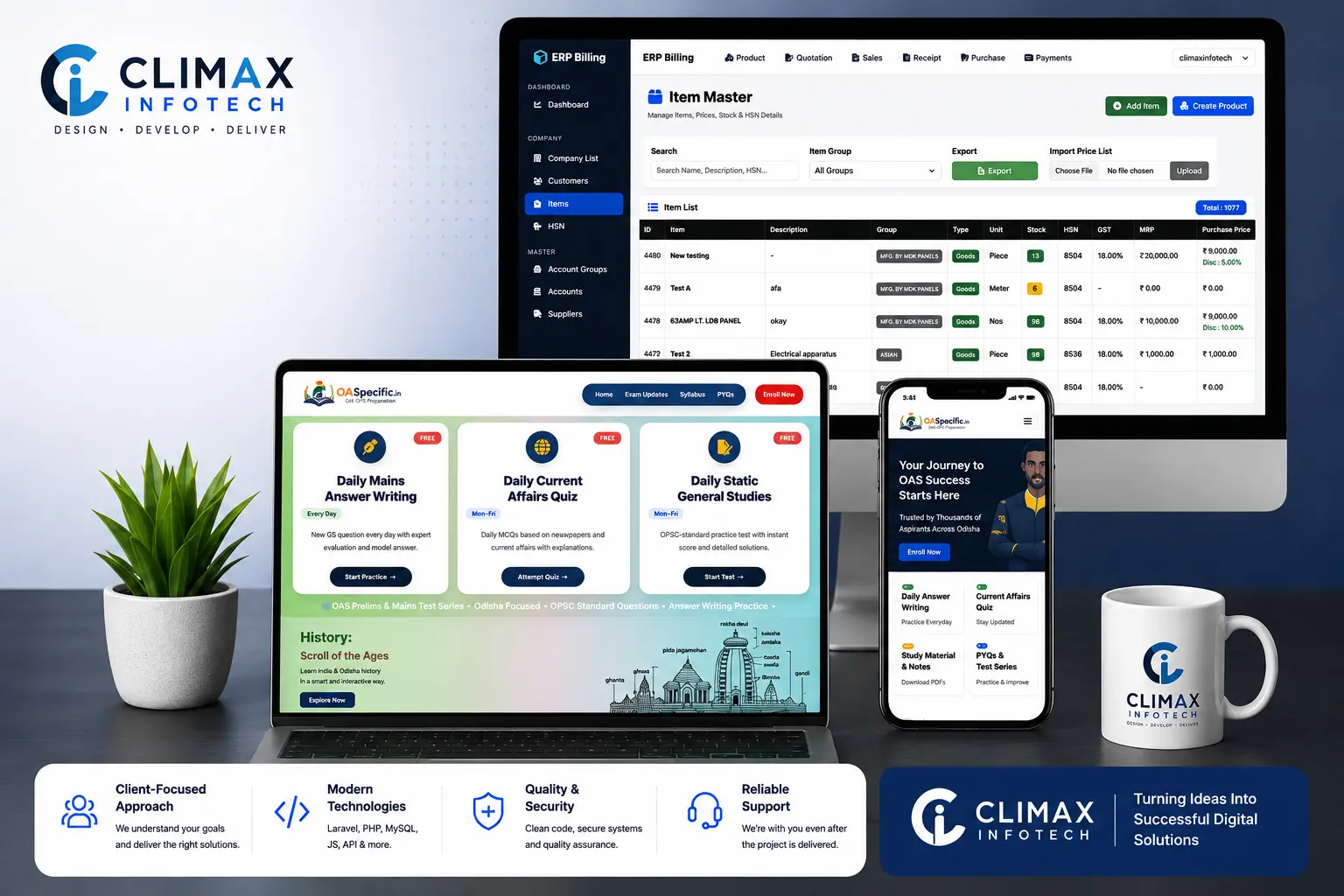 About Climax Infotech